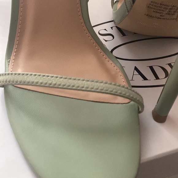 New Steven Madden Women’s sz 9, Nectur Strappy Sandal in Mint Green - Picture 4 of 4